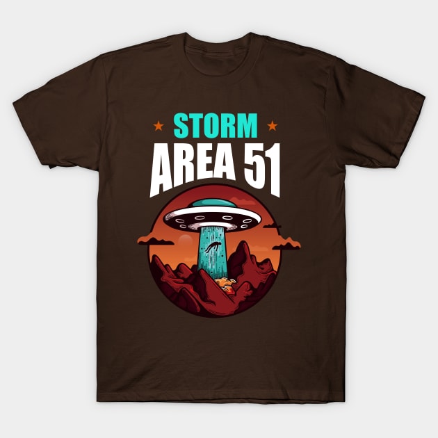 Storm Area 51 T-Shirt by boldifieder